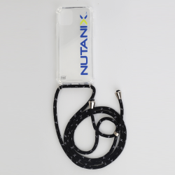 Nutanix acrylic phone case with X strap for iPhone 11pro