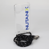 Nutanix acrylic phone case with X strap for iPhone 11pro