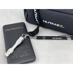 Nutanix Accessory Pouch with Powerbank